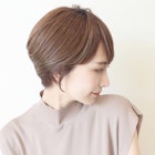 【 I. 】30代からの襟足すっきり前下がりショートボブ 川口