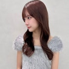 レイヤーロング/ヘルシースタイル/韓国ヘア/ベビーピンク/吉祥寺