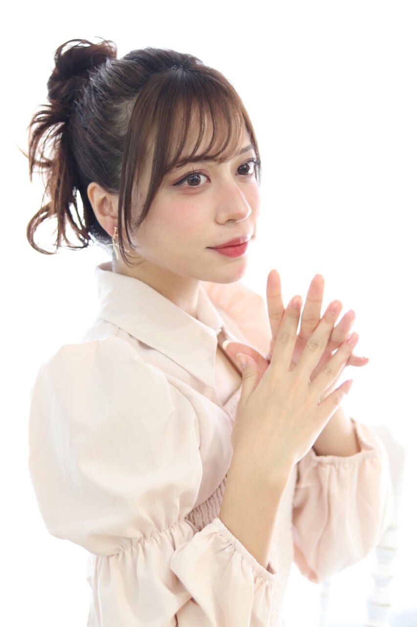 20代/30代/40代☆ 王道＊ゆるふわお団子ヘアアレンジ♪