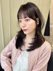 〇韓国ヘア レイヤーカット 顔周りカット