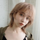 オリーブカラー秋色くすみベージュボブルフ_29178