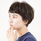 黒髪/ボブルフ/ネビージュ/小顔/ワンレン/30代/40代/50代