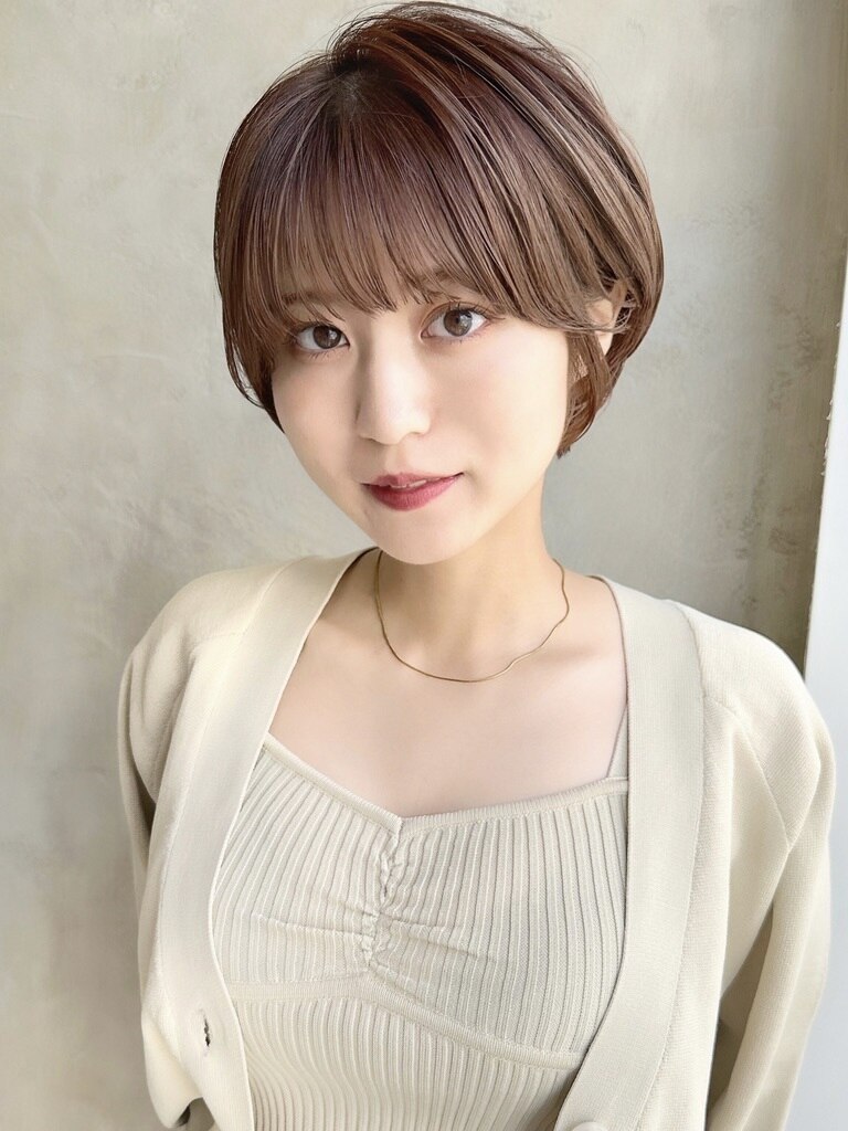 みねスタイル♪ 前下がり ひし形 ショートボブ 30代 40代 50代