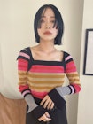 顔まわりぷつっとボブ