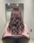 コテ巻き風デジタルパーマ♪