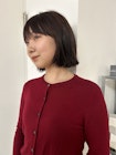 レイヤーボブ　ニュアンスパーマ　タッセルボブ