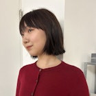 レイヤーボブ ニュアンスパーマ タッセルボブ