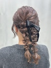 ツイン編みおろし/アップヘア/参列ヘア/ヘアアレンジ