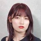 髪質改善ストレートベージュ冬カラー