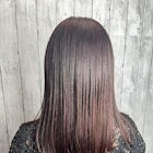 【ストレート】【トリートメント】レッドブラウンカラー
