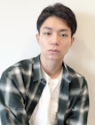 【 Ｉ. 】スーツ　短髪ツーブロック　束感　モテる黒髪　川口