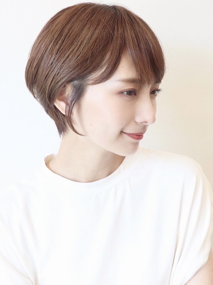 【 Ｉ. 】30代からのナチュラル前下がりショートボブ　川口