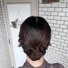 アップスタイル 参列ヘア お呼ばれヘア パーティーヘア
