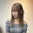 【ハイトーンカラー】ミルクティーベージュ