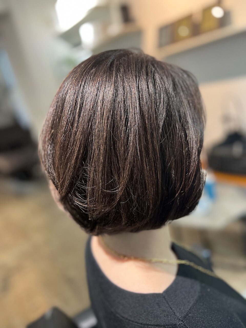 お客様ビフォーアフター/TUMUGU式白髪ぼかし透明感グレージュ 