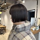 【 sayaca 】縮毛矯正 髪質改善 ボブ パーマ落とし