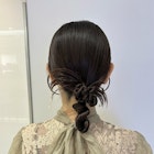 カチモリ/タイトアレンジ/お呼ばれヘア/参列ヘア/結婚式ヘア