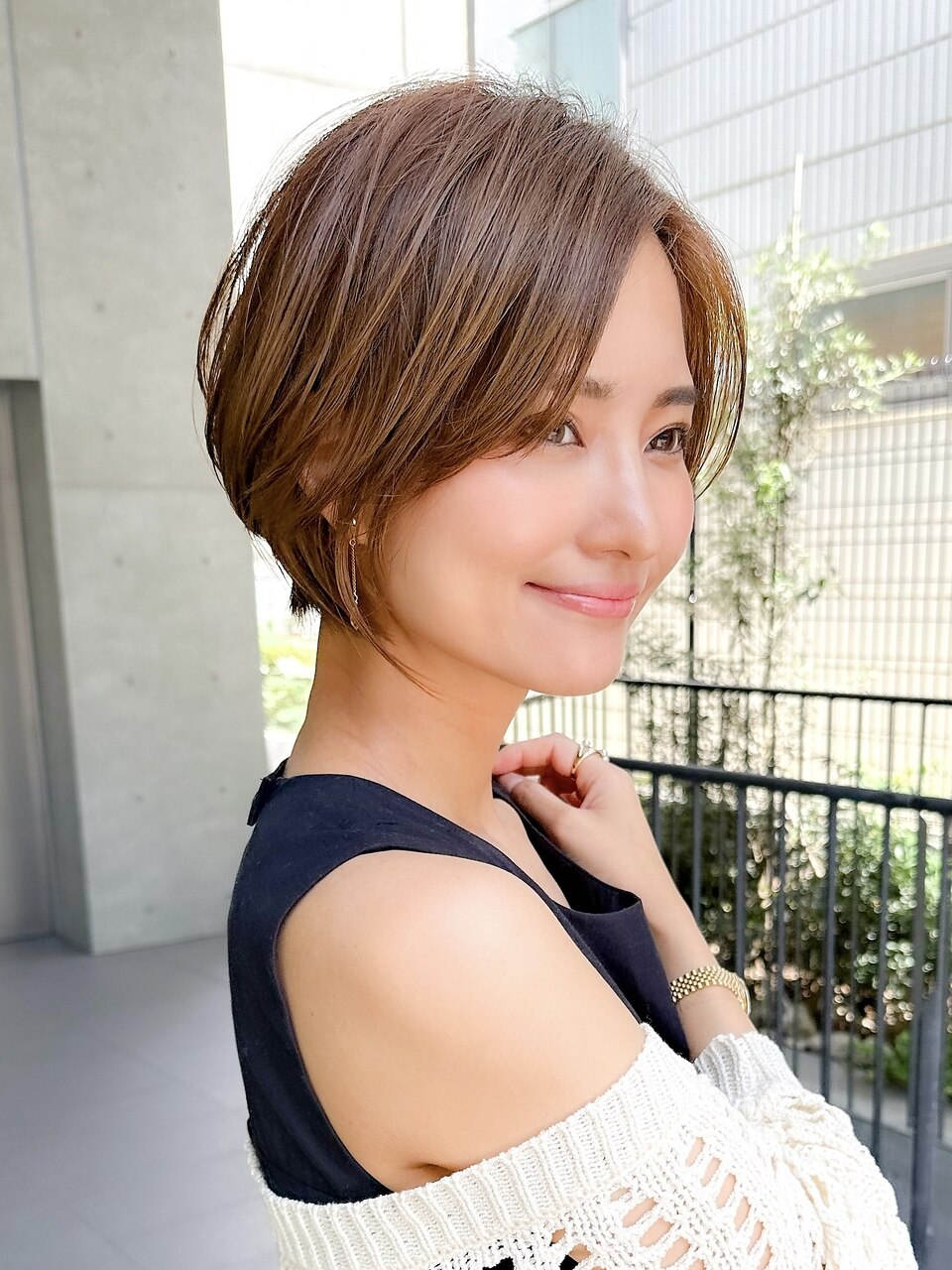 ショートヘア/大人ショート/ショートボブ/30代40代50代/表参道