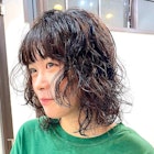 ミディアムパーマウルフパーマナチュラルパーマニュアンスパーマ