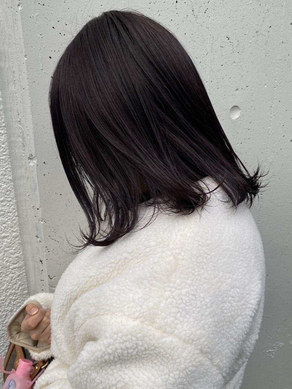 【立町メアリーバイメリー】☆ラベンダーアッシュ×外ハネボブ☆