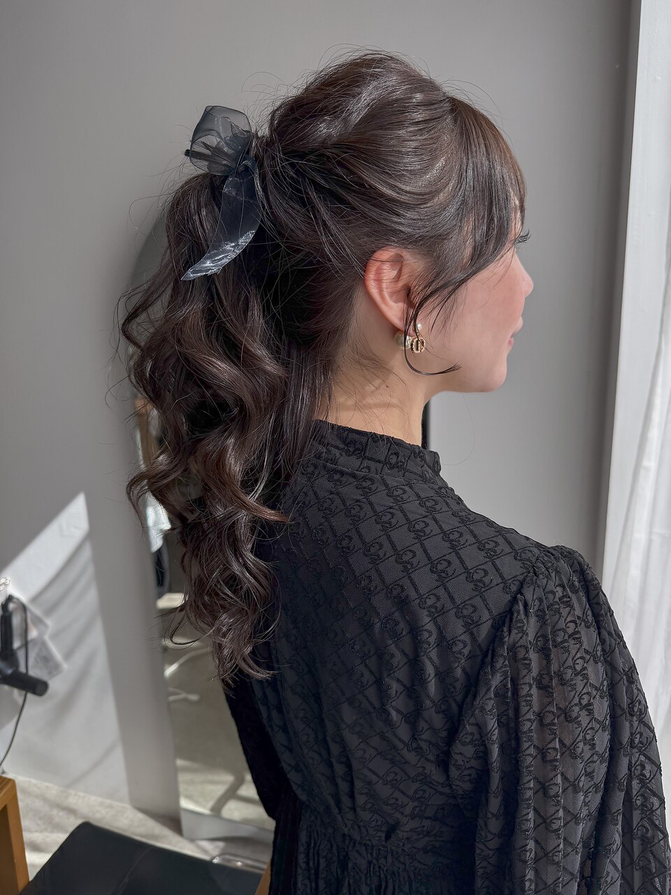 hair arrange 『ポニーテール』