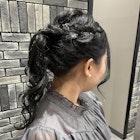 TOKIO 編み込みポニーテール ヘアセット