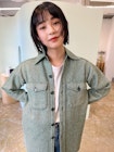 顔まわりレイヤーボブ
