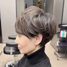 30代40代50代小顔似合わせカットくびレイヤーエモージュ大人可愛