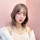 【Mika】レイヤーカット ボブ 韓国 モカブラウン モテ