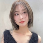 レイヤーボブ/似合わせカット/切りっぱなし/外ハネ/ウルフボブ