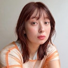 ウルフレイヤー ウルフボブ アプリコットオレンジ 外ハネボブ