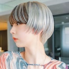 似合わせカットホワイトブロンドメルティカラー_99422