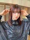 フェイスレイヤー/顔周りレイヤー/レッドブラウン