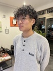 くるくるウルフパーマ