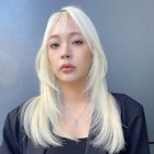 韓国へア サイドバングをフェイスレイヤーで垢抜けヘアに M0117