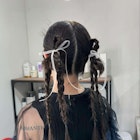 【lil.】タイトアレンジ リボンヘア