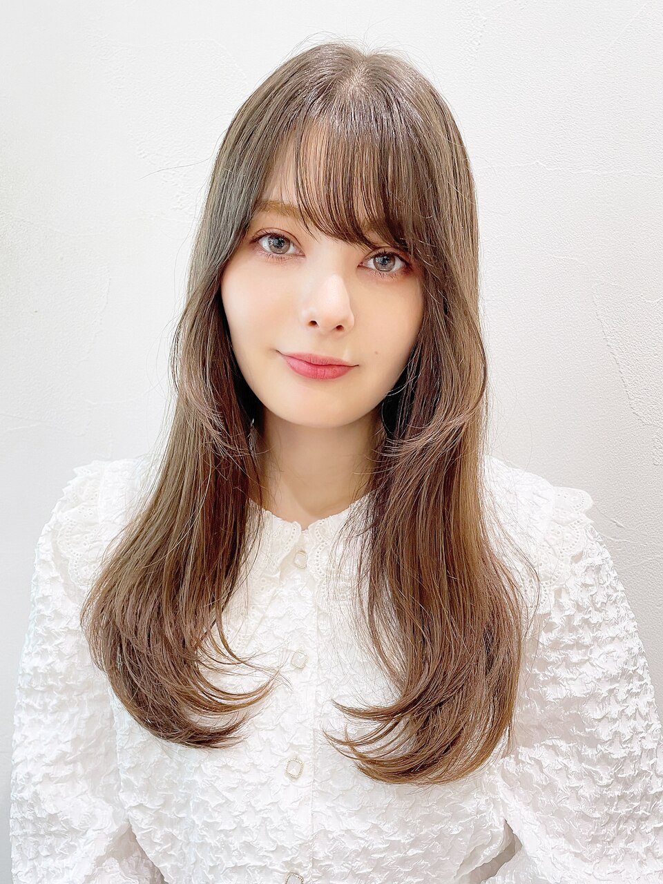 似合わせカットメルティカラーフェミニンロング_88910