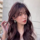 韓国風ヨシンモリ×透明感ピンクブラウン/髪質改善