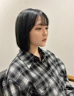 ネイビー/ボブ