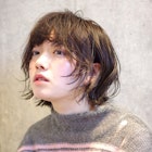 ランダムカールショートボブ(ANNDER)/パーマ/ショート/髪質改善