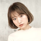 前下がりショート・ボブ/絶壁解消/前髪あり/30代/40代/50代