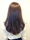 ラベンダー×セミロング