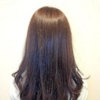 ラベンダー×セミロング