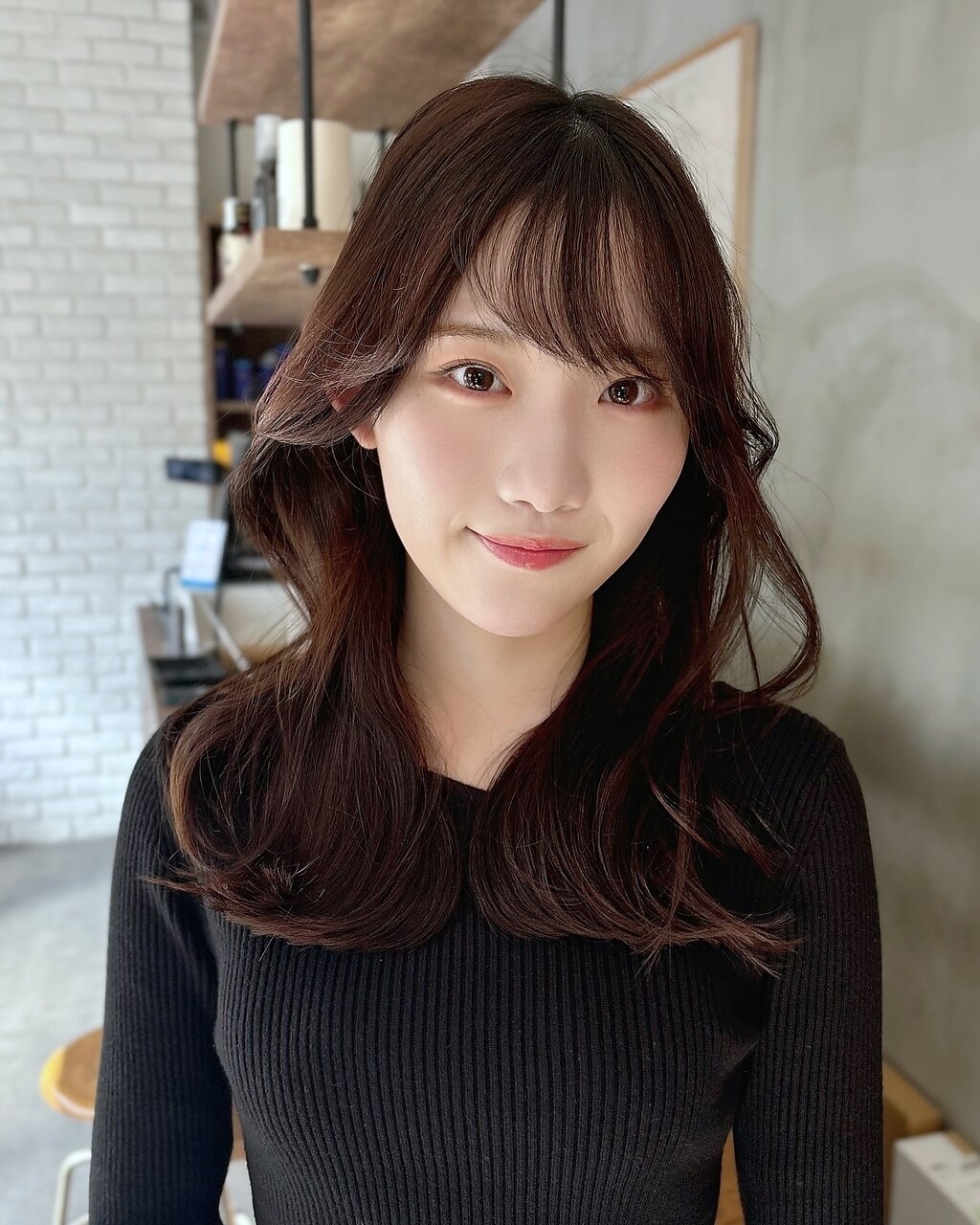 【艶感★オルチャンヘア】韓国風 巻き髪大人可愛い小顔カール