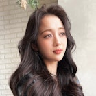 髪質改善/韓国風ロングレイヤー×透明感ベージュブラウン