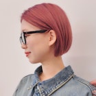 メルティーカラー/似合わせカット/ボブ/ウェーブミディアム/小顔