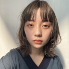 レイヤーミディアム_カーキグレージュ_髪質改善トリートメント