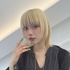 【TAISEI】ウルフボブレイヤー&ブロンドカラー