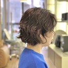 大人ニュアンスパーマ+イルミナカラー+生コラーゲンTR