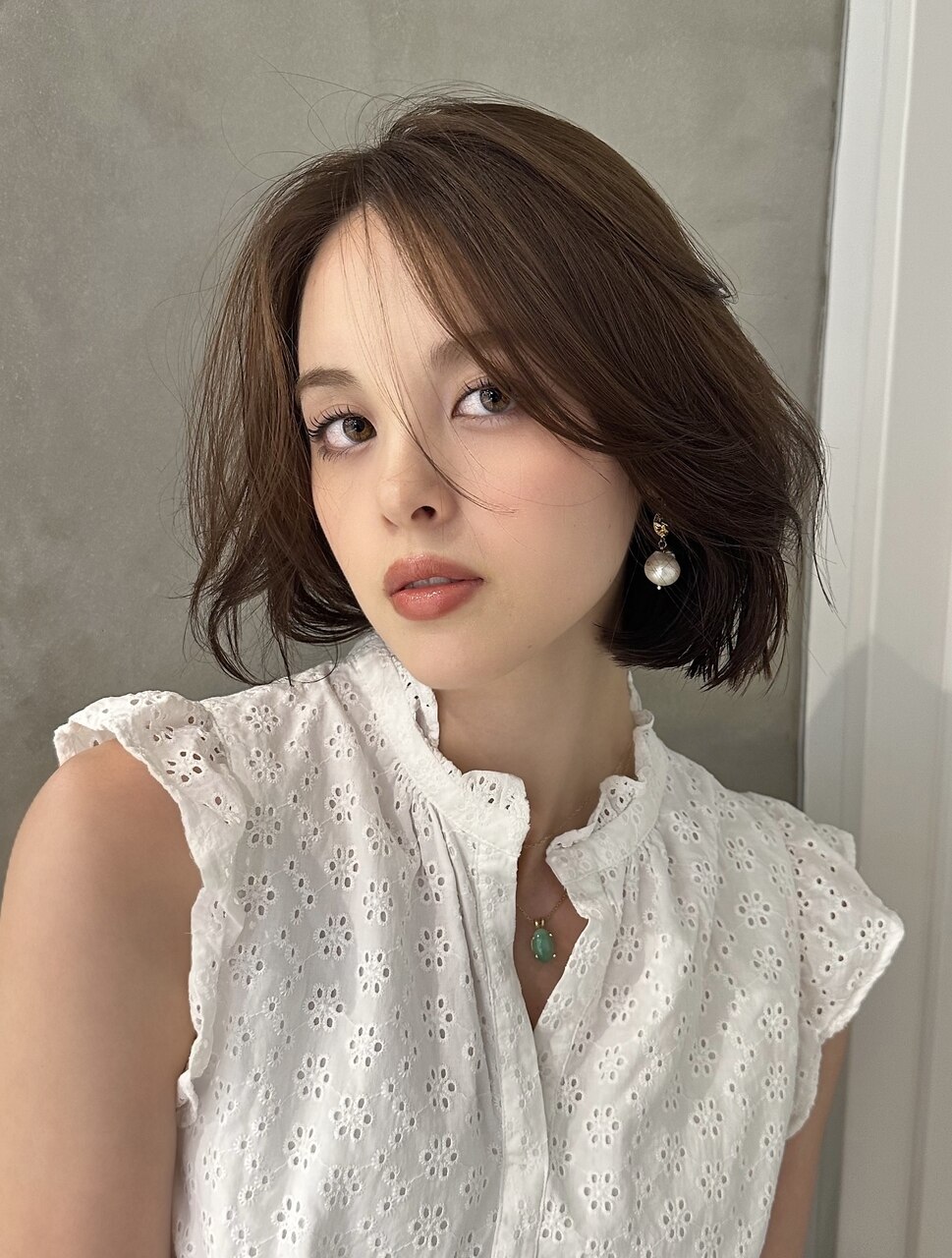 ボブ　グラデーションボブ　レイヤーボブ